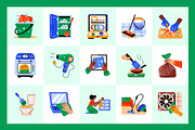 Animated Household and Cleaning, an Object Illustration by Vectors Market (Thumbnail 4 of 5)