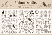 Mabon Doodles: 97 Autumn Equinox Art, an Object Graphic by Christine Krahl (Thumbnail 1 of 13)