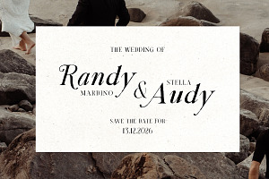 The Almondy Organic Serif