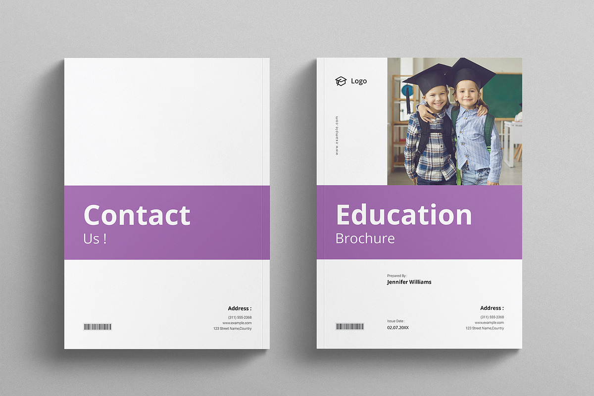 Education Template Template, a Brochure Template by E-Type (Photo 6 of 6)