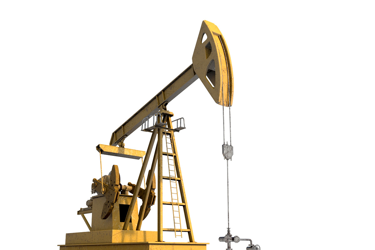 Oil Pump Jack, an Object 3D Model by Tedi Permana (Photo 4 of 13)