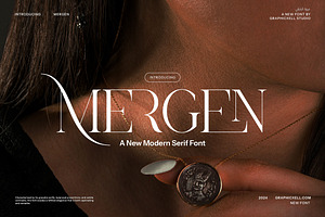 Mergen Serif Font