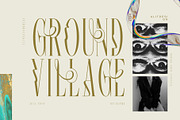 Ground Village Typeface, a Sans Serif Font by alit design (Thumbnail 1 of 17)