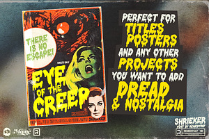 Shrieker - Classic Horror Font