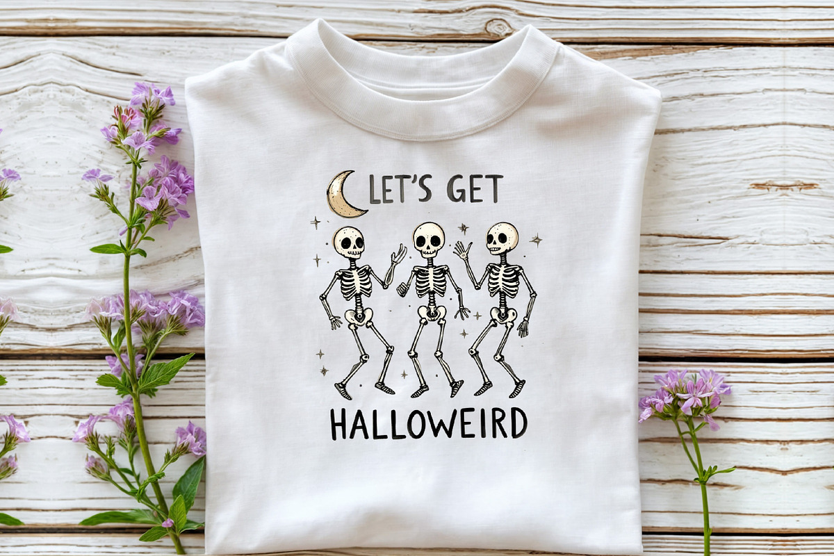 Let's Get Halloweird PNG, an Illustration by DreamCafeArt (Photo 2 of 5)