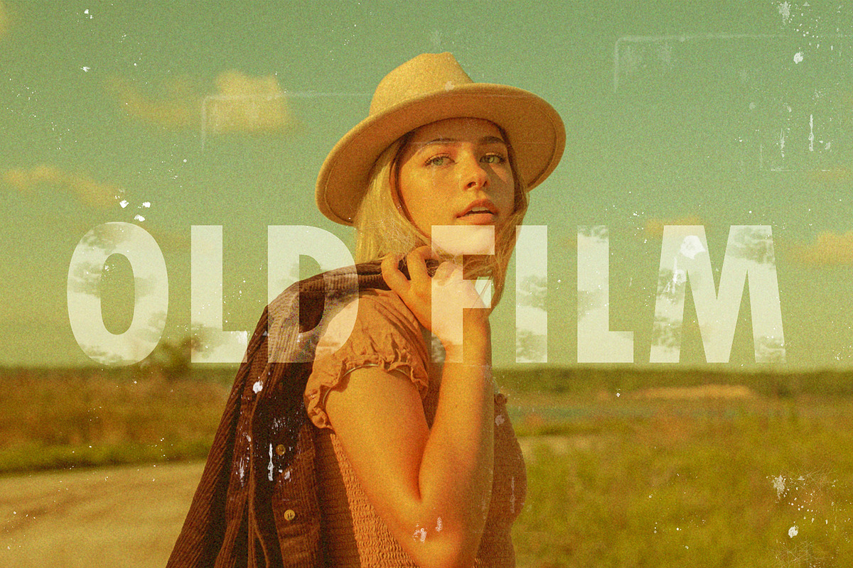 Old Film Photo Effect, a Texture Graphic by Drawwell (Photo 2 of 7)