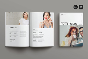 Fashion Design Portfolio Template, a Resume Template by Creatiya Type