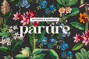 Exquisite Botanical Floral Pattern, a Pattern Graphic by likorbut (Thumbnail 1 of 14)