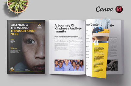 Charity Brochure Template | Canva