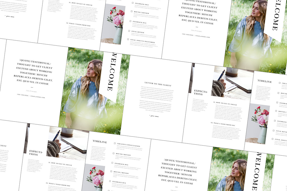 Morgan Creative Template Bundle, a Templates & Theme by Christie Evenson (Photo 11 of 11)