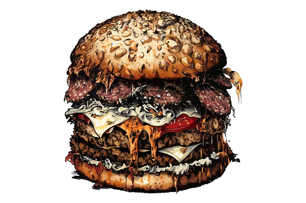 Jumbo Hamburger