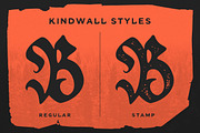 IC Kindwall - Organic Blackletter, a Blackletter Font by IronbirdCreative (Thumbnail 3 of 8)