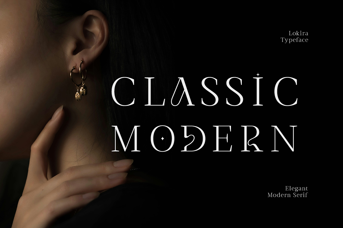 CF Lokira - modern Elegant Serif, a Serif Font by Indotype Foundry (Photo 3 of 10)