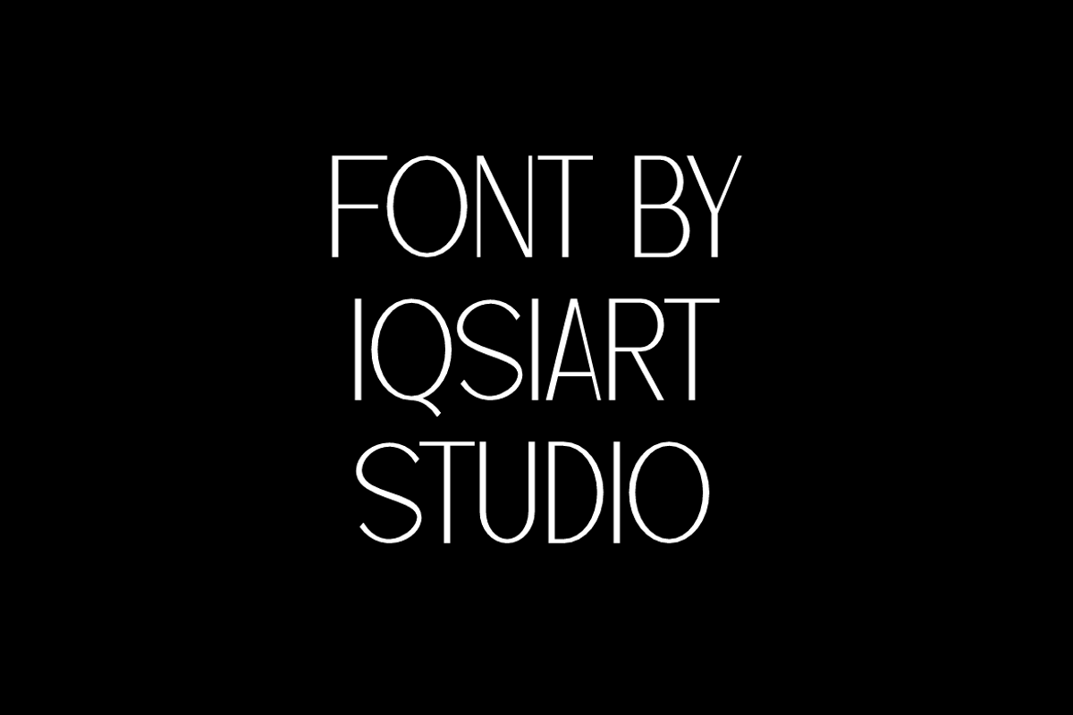 Claoond - Modern Elegant Font, a Sans Serif Font by Iqsiart Studio (Photo 4 of 8)