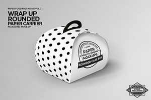 WrapUp Cake Carrier Packaging Mockup