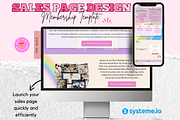 Membership Site Design Template, a Branding & Logo Template by bellaROSEworkshop (Thumbnail 6 of 10)