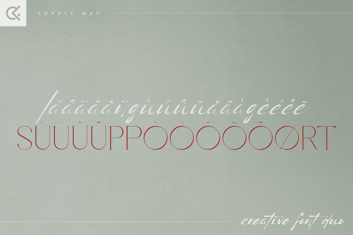 Lovely May - Font duo, a Serif Font by Only Fonts (Photo 8 of 11)