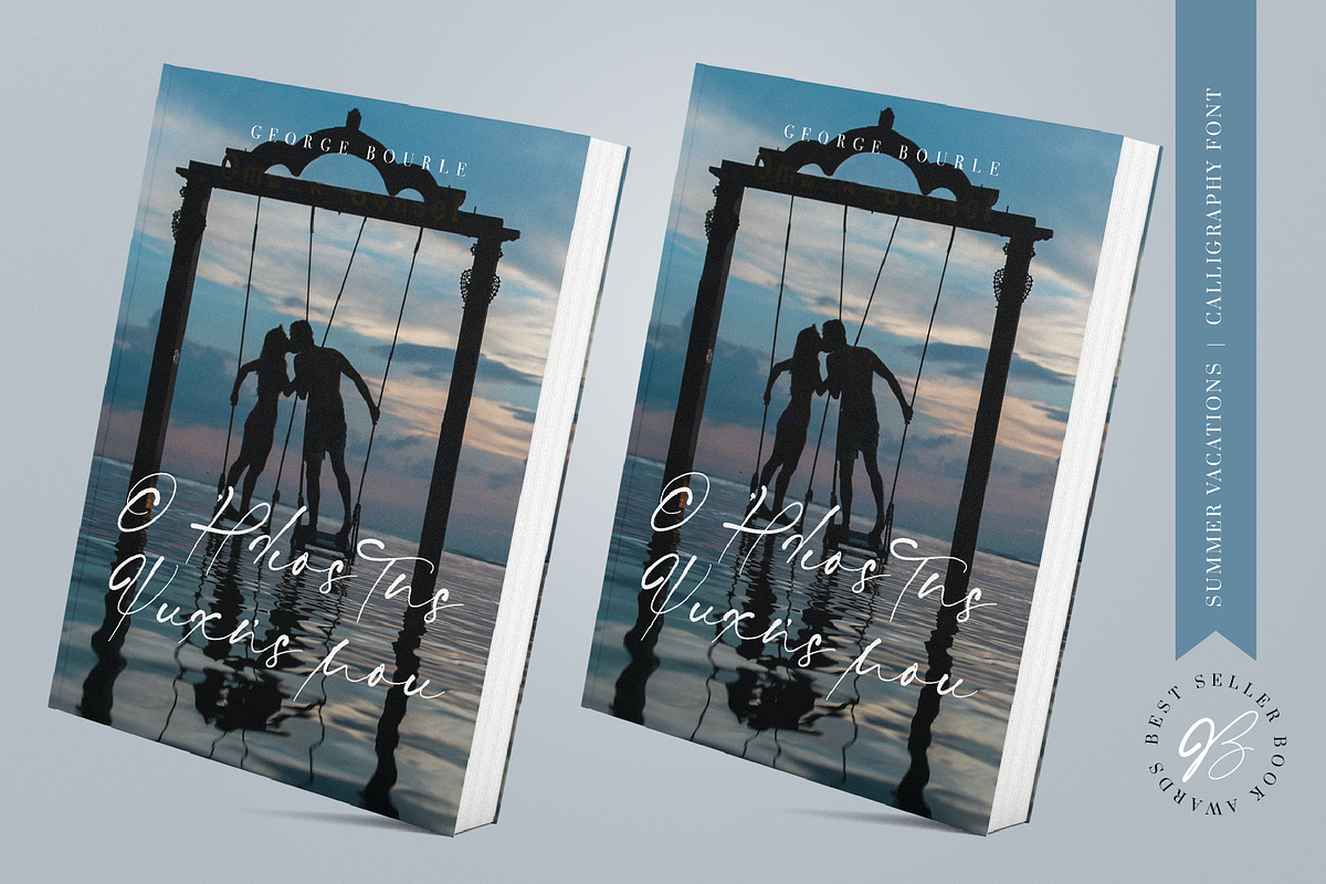 Summer Vacations Calligraphy Font, a Script Font by George Bourle (Photo 8 of 12)