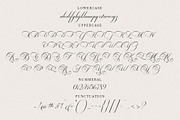 Blissful |Classic Calligraphy, a Script Font by Romiecreative (Thumbnail 8 of 8)