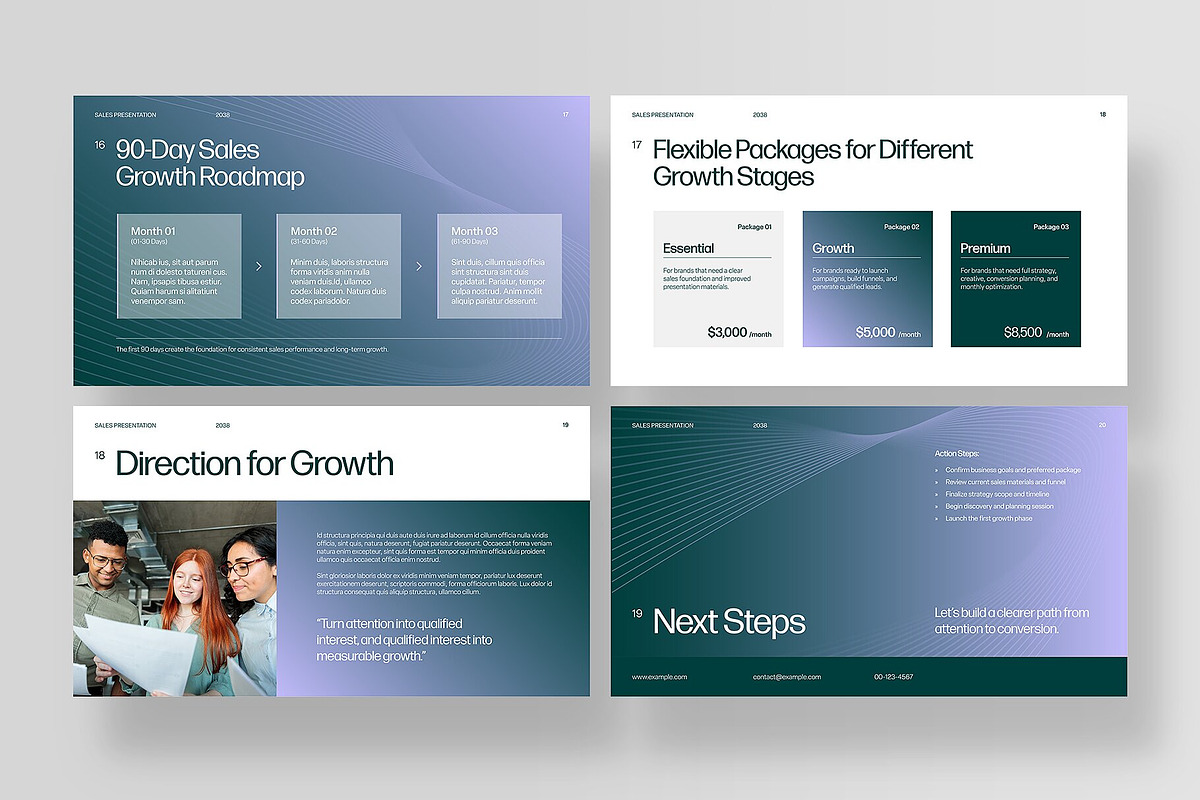 Sales Presentation Template, a Presentation Template by BrandPacks (Photo 6 of 7)