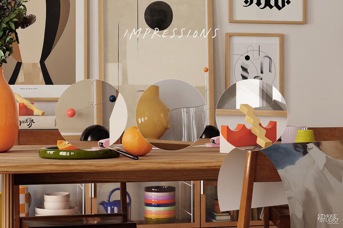 VIVID TABLEAUX | art frame mockup, a Household Mockup by Stykke Studio (Photo 9 of 12)