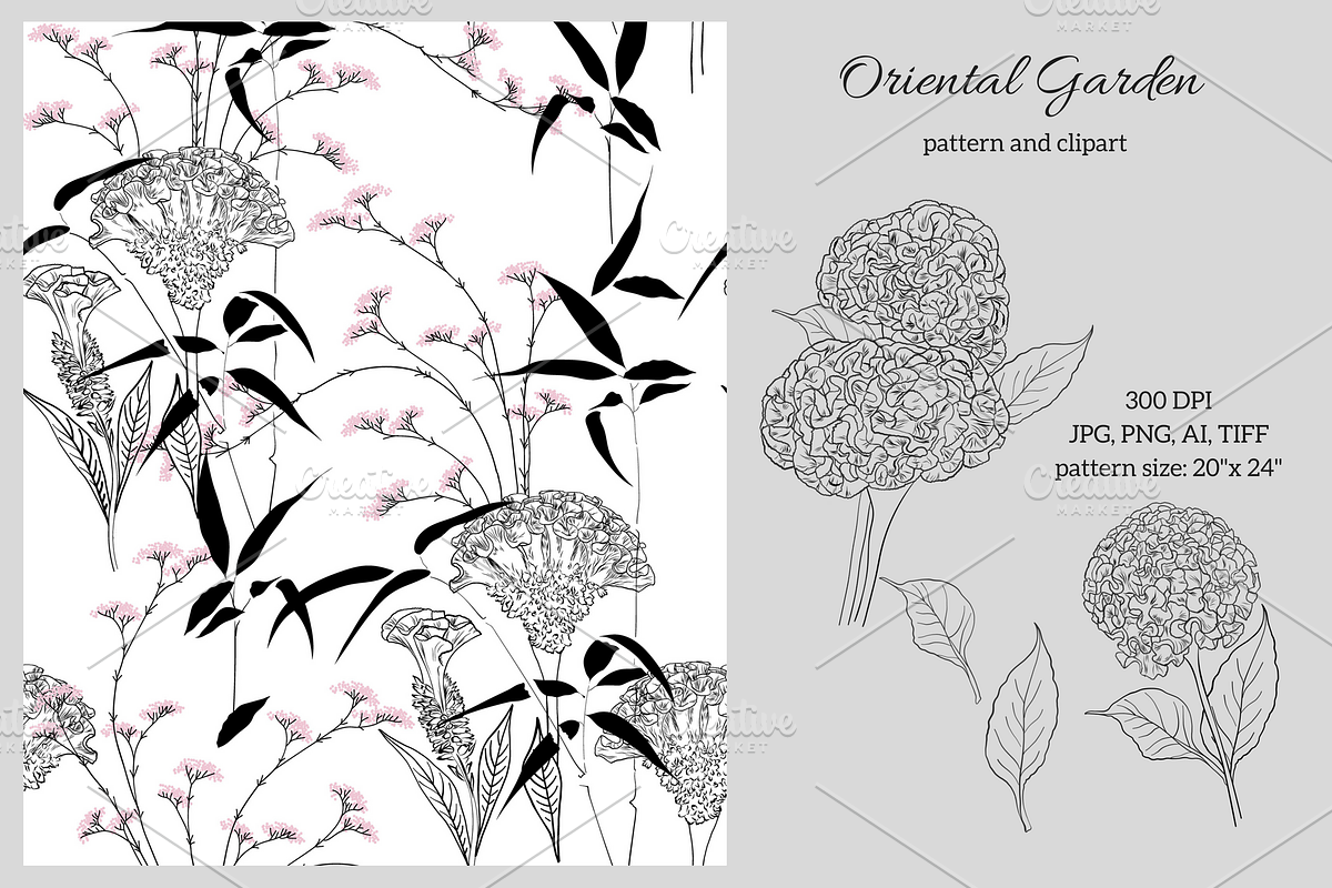 Oriental garden, an Object Graphic by VictoriaKStudio (Photo 2 of 7)