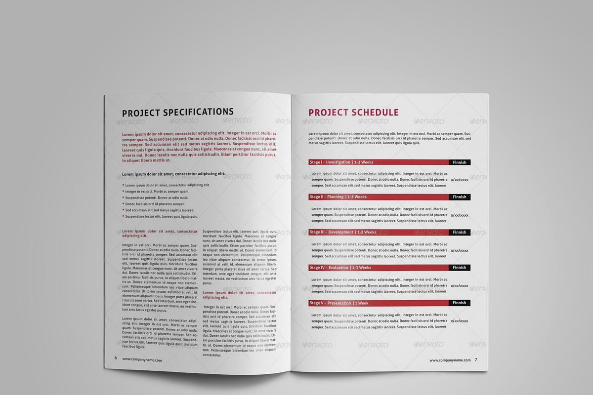 Business Proposal Template, a Brochure Template by Carlos Fernando (Photo 4 of 8)