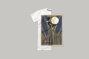 ArtDeco Poster T-shirt Set 2