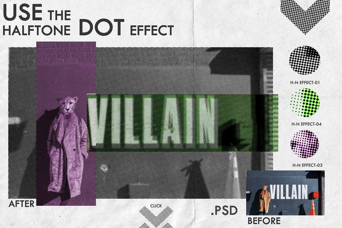 Halftone dot collage creator, an Object Graphic by LaVika (Photo 4 of 10)