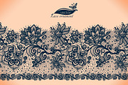 Lace ribbon seamless pattern, a Pattern Graphic by Vikpit (Thumbnail 2 of 4)