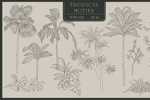 Fresco Collection Tropical Mural