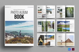 Photo Album Book Template