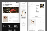 Photography Website UI Figma, an UI Kit Template by peterdraw (Thumbnail 3 of 7)