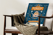 Folk Art Forest Tea Party Flyer, a Flyer Template by Hole Hope Design (Thumbnail 5 of 5)