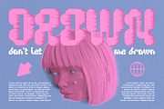 Vixela - Creative Y2K Font, a Sans Serif Font by Pixel Picasso Studio (Thumbnail 8 of 12)