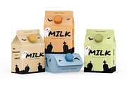 Halloween Milk Carton Mockups, a Packaging Mockup by Mockups Expert (Thumbnail 3 of 5)