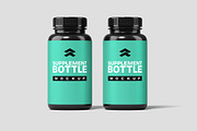 Supplement Bottle - Mockup, a Product Mockup by Rometheme Std (Thumbnail 3 of 5)