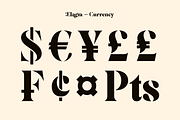 Elagra - Elegant Stencil Serif Font, a Serif Font by Sign Studio (Thumbnail 15 of 15)