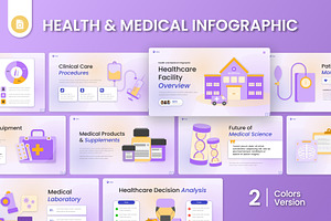Health & Medical Infographic Slides, a Presentation Template by Antstheme