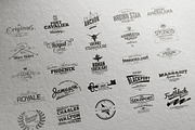 102 Retro Badges, Labels and Crests, a Branding & Logo Template by Graphicdome (Thumbnail 2 of 5)