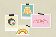 1970s Collage Art Pack, a Background Graphic by Pulpixel Design (Thumbnail 9 of 12)
