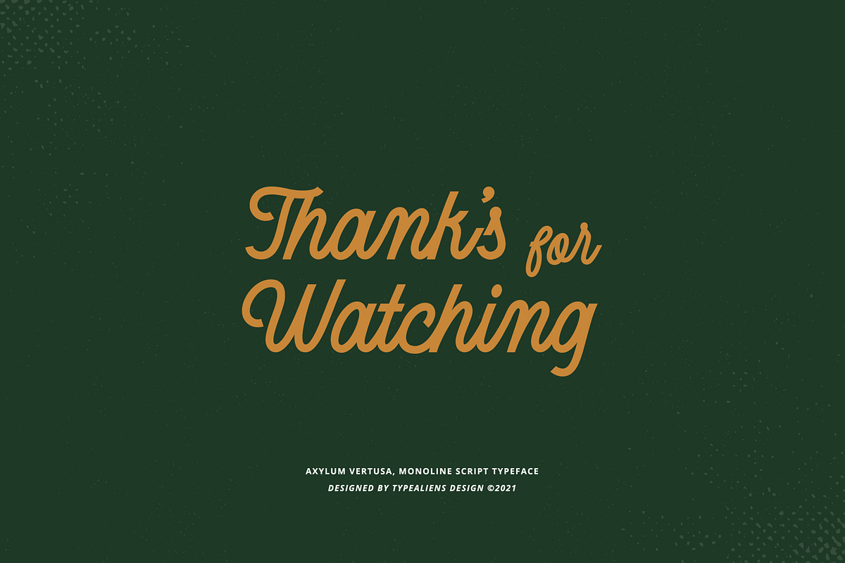 Axylum Vertusa, a Script Font by ilhamtaro (Photo 11 of 11)