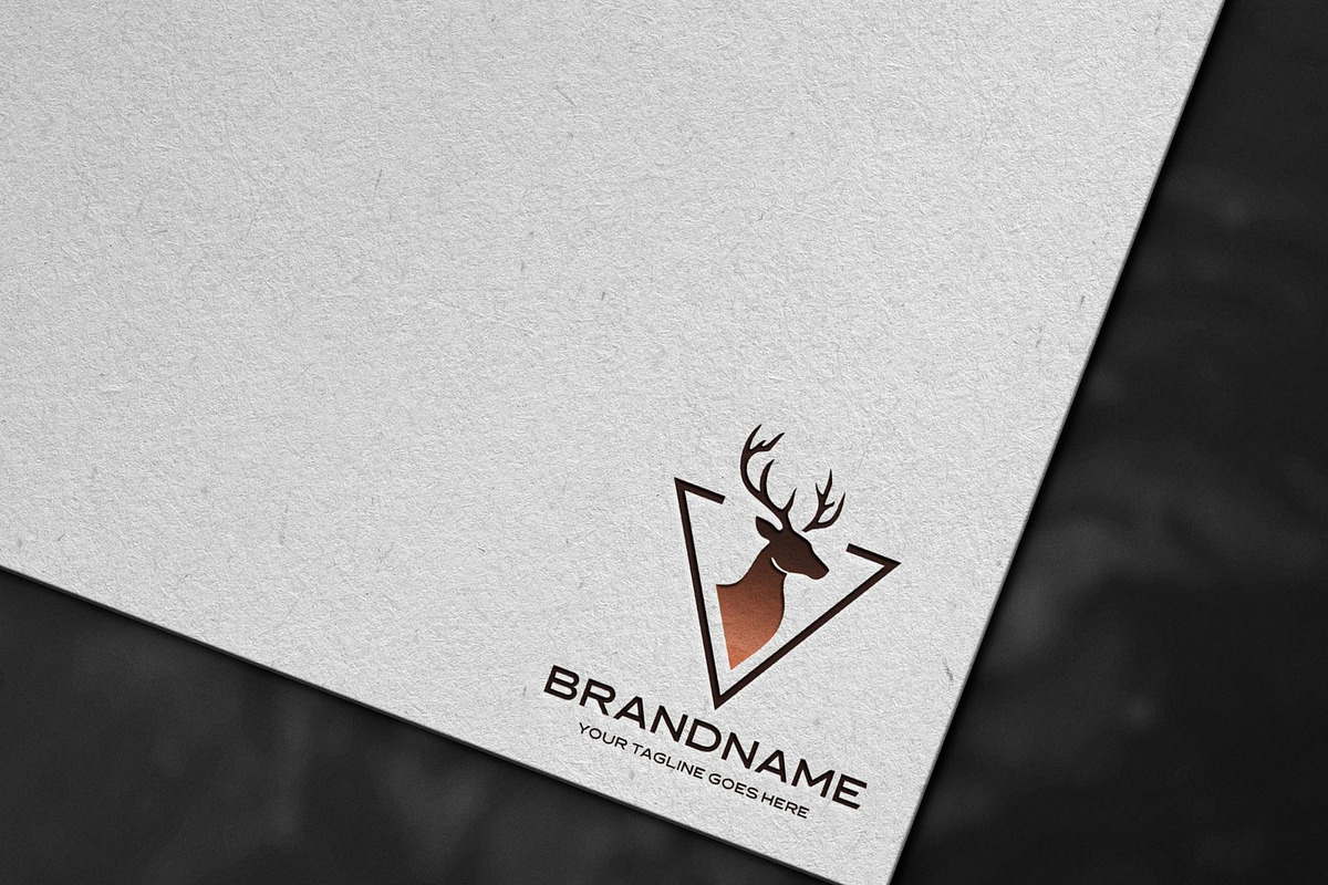 Modern Deer Logo Design, a Branding & Logo Template by YUDesignStore (Photo 8 of 10)