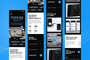 Ojon - Landing Page Design, an UI Kit Template by mz-studio (Thumbnail 4 of 4)