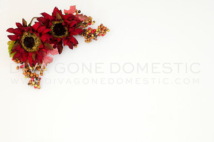 Styled Stock Photo - Fall Sunflowers