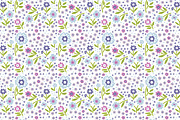 Simple floral patterns – part I, a Pattern Graphic by Lyolya Profitrolya (Thumbnail 5 of 5)