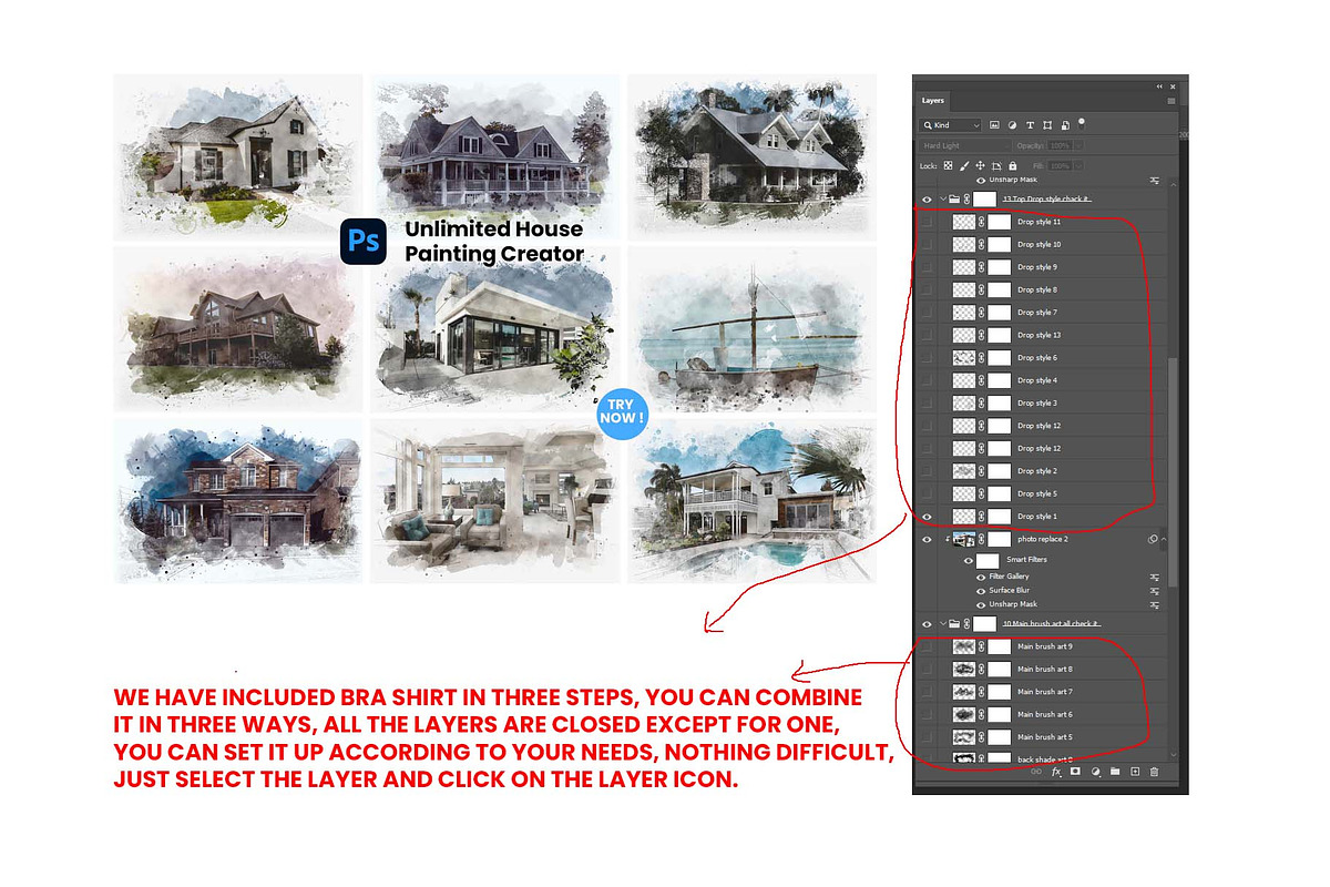 Unlimited House Painting Creator, an Action Add-On by MRI STUDIO (Photo 7 of 24)