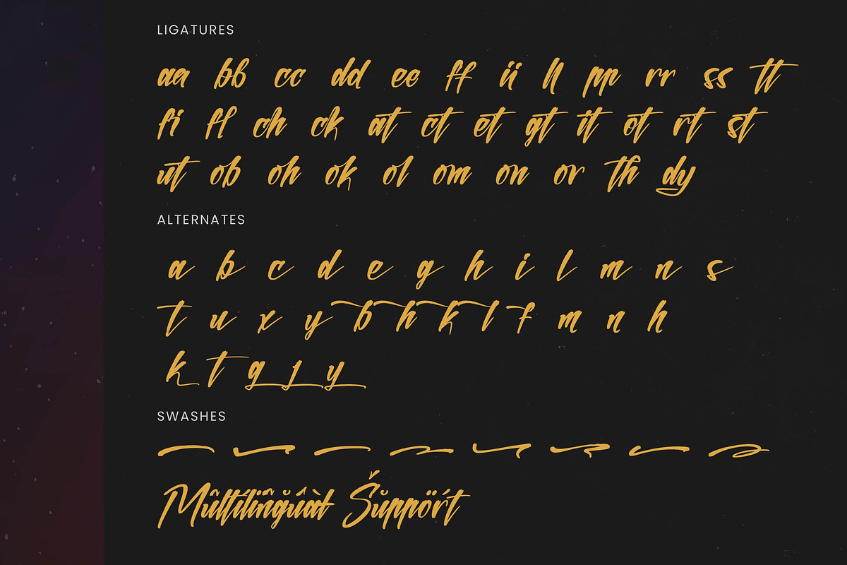 Sinthetic Virtual Modern Brush Font, a Script Font by stylishtype.co (Photo 19 of 20)