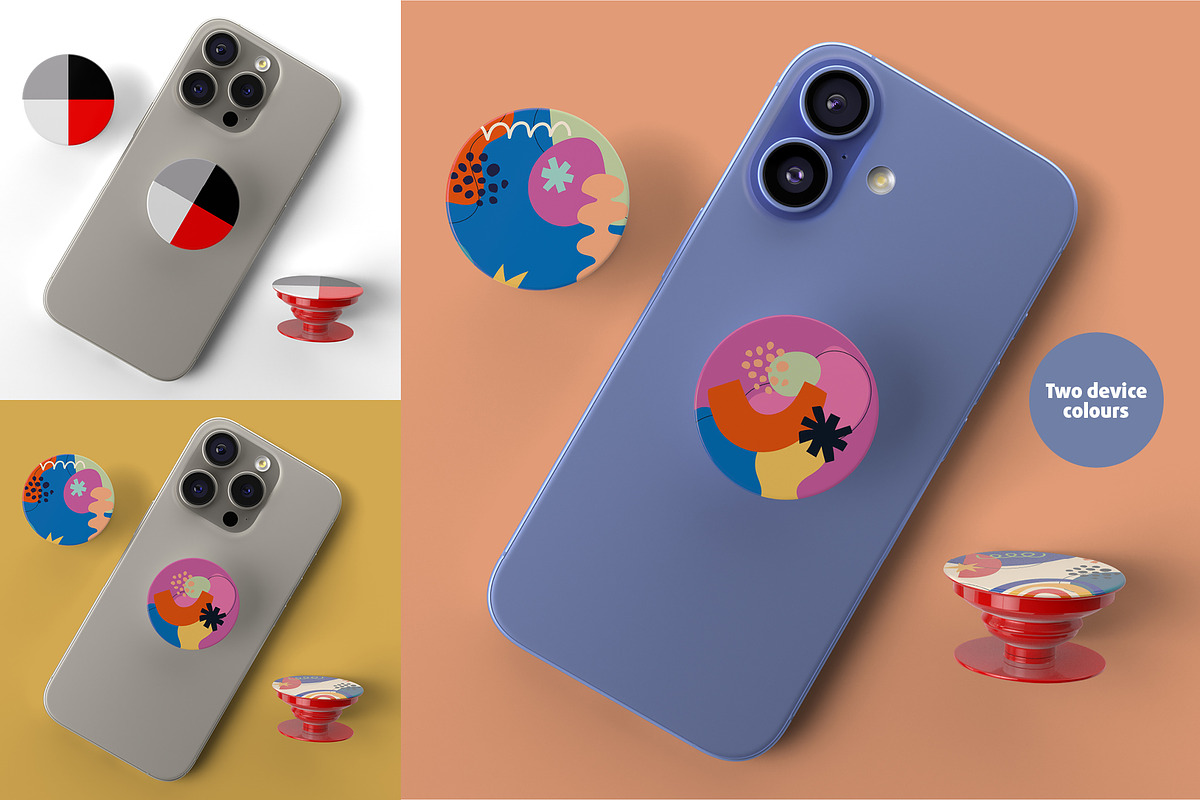 PopSockets Mock-up, an iPhone Mockup by Colatudo Store (Photo 6 of 8)