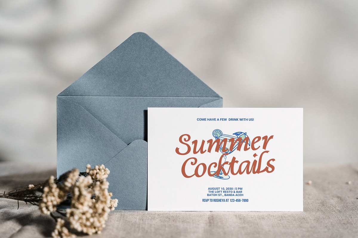 Rosheya, a Script Font by rudiSasori (Photo 11 of 13)